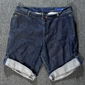 Vintage AG Adriano Goldschmied Women's 29 Denim Shorts Rolled Cuff‎ Made in USA